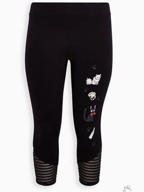 torrid HER UNIVERSE STUDIO GHIBLI KIKI CROP LEGGING